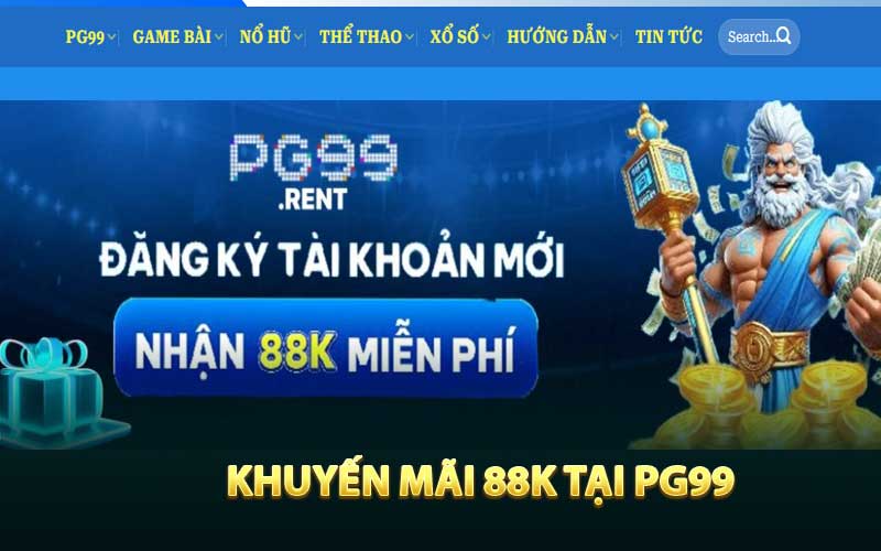 Khuyến mãi 88k tại PG99